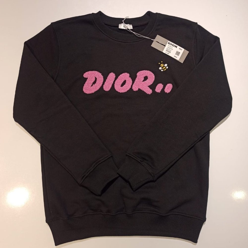 Dior Crewneck Sweater Black Size XXLarge